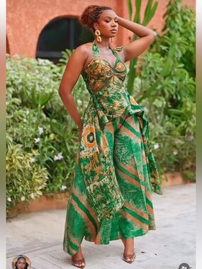 Nigerian brand two piece pant set - brand new